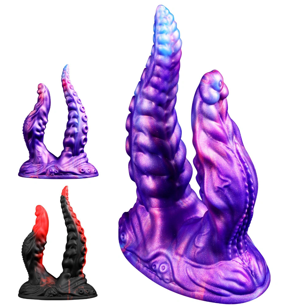 Venusfun Octopus Suction Cup Dual Use Dildo for Deep Vaginal and Anal Pleasure for Couples
