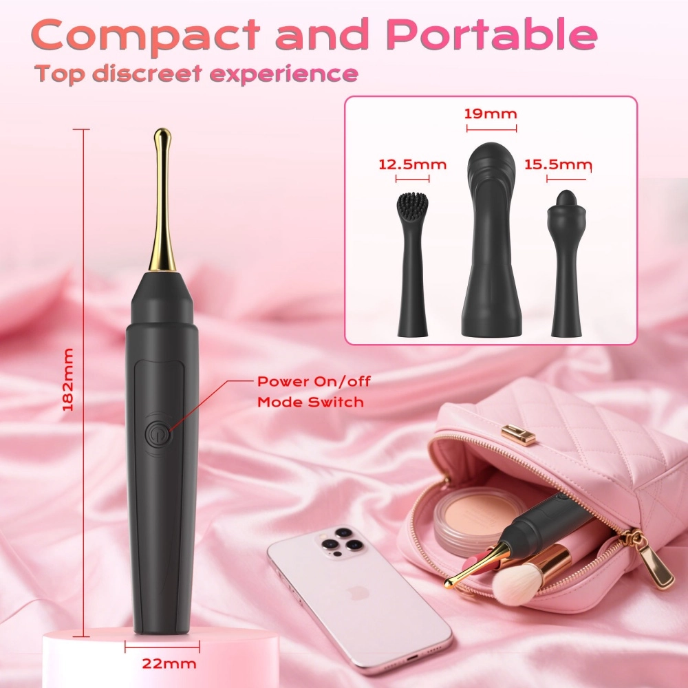 venusfun mini wand vibrator g spot clit stim female sex toy