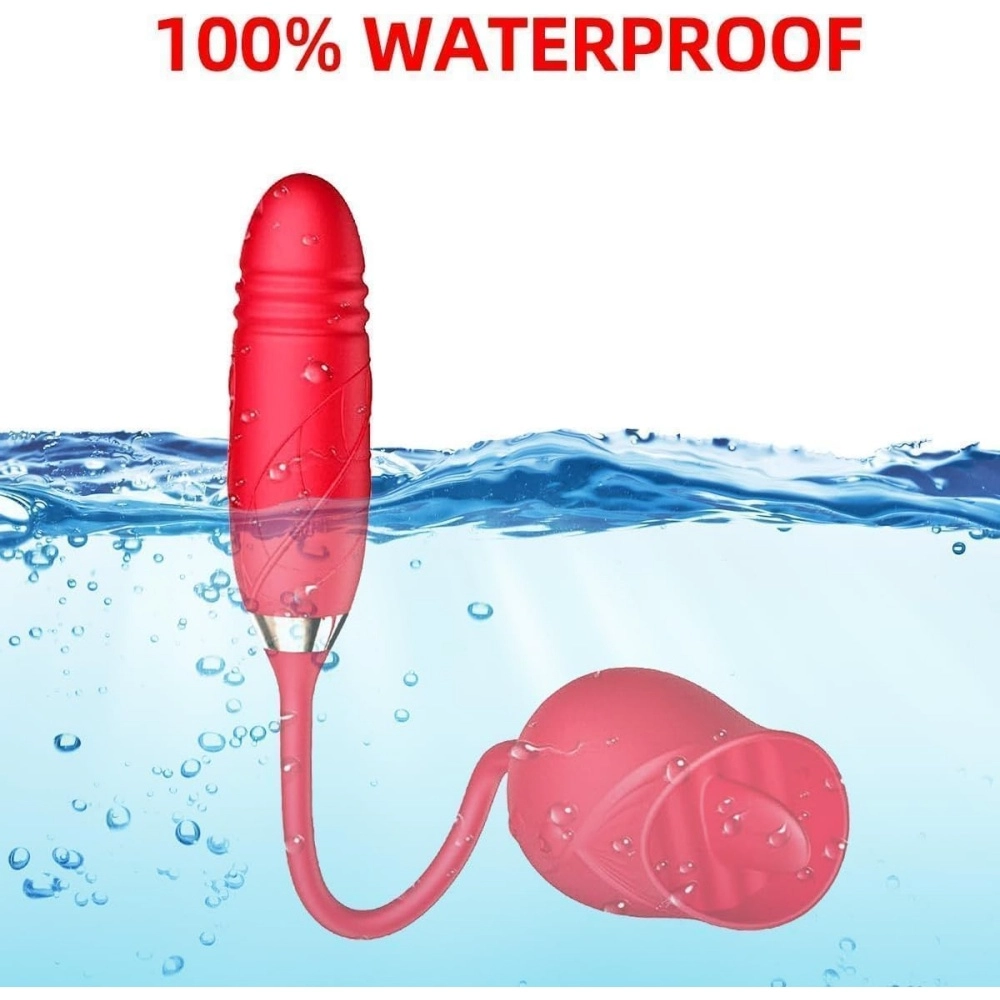 venusfun rose dual head vibrator waterproof