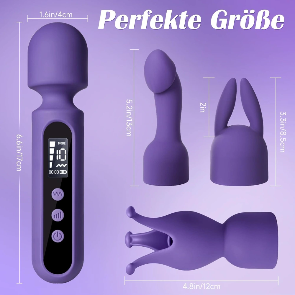 wand vibrators ergonomic design for travel and home use