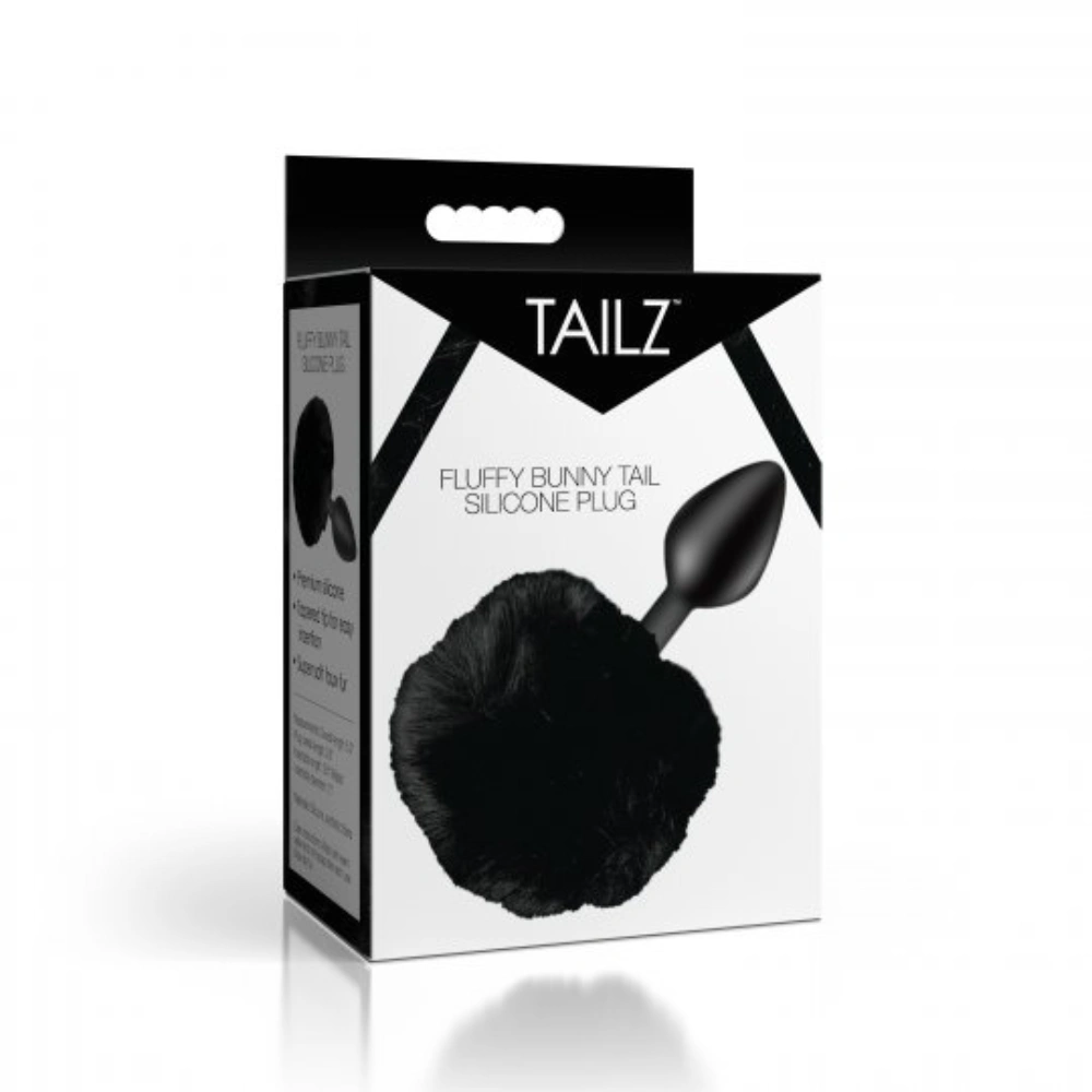 xr brands fluffy tail silicone plug flexible comfortable insertion