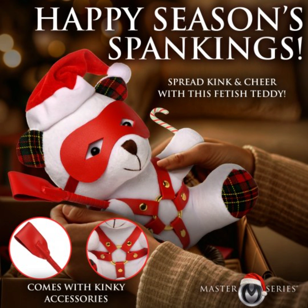 adult christmas gag gift bear