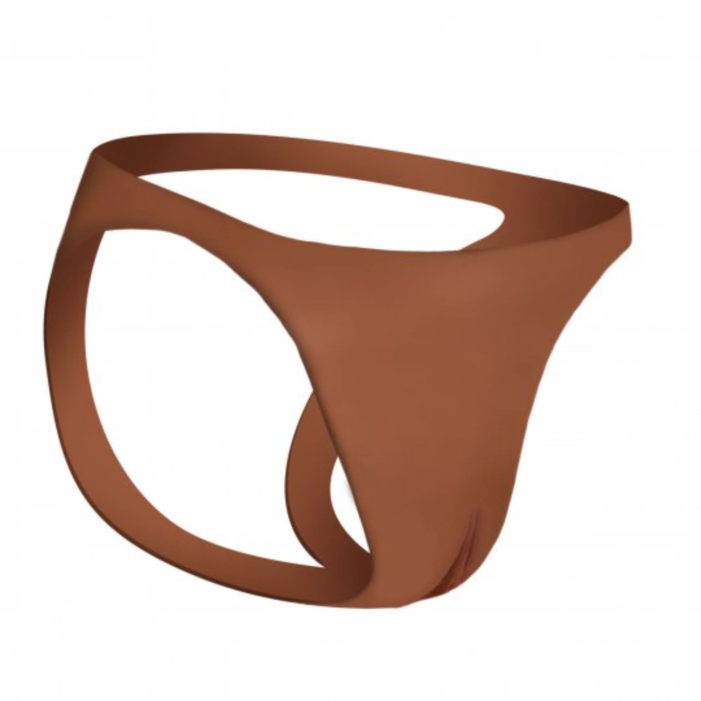 xr brands realistic vagina jockstrap silicone strap-on for couples