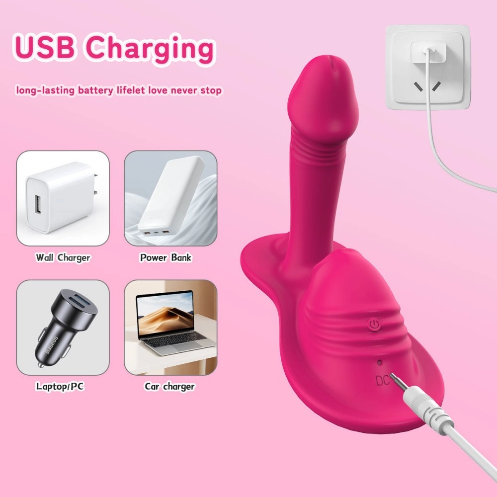 Venusfun Cushion Vibe G-spot & Clitoral 2 in 1 Massager easy use