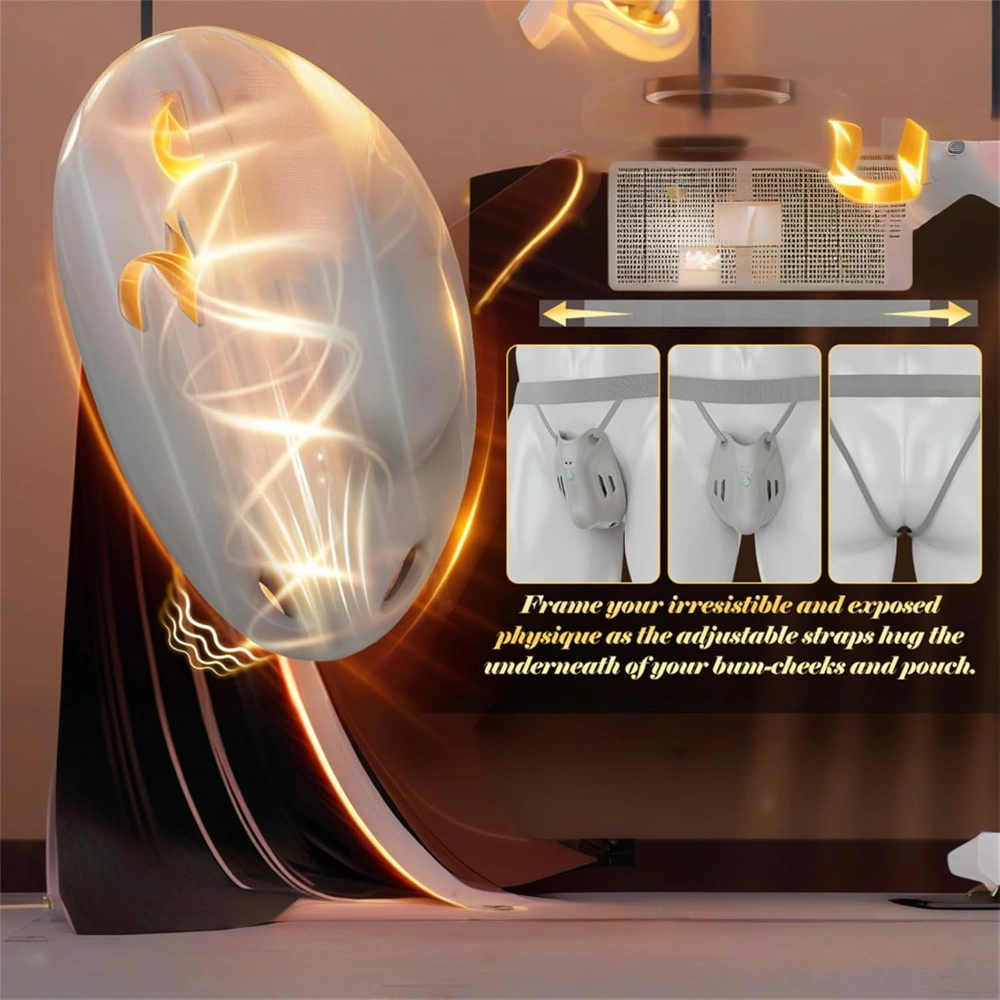 male vibrator penis cage for daily wear