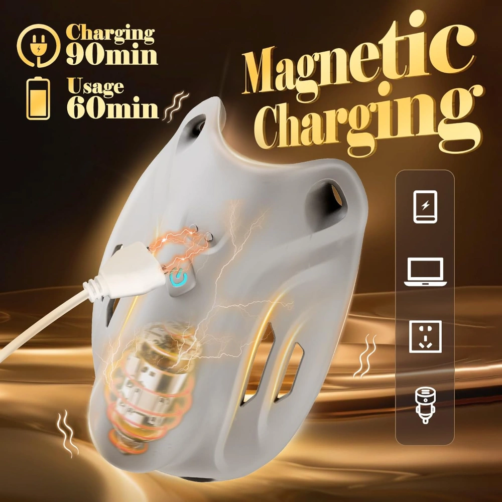 venusfun penis cage chastity device wearable male vibrator