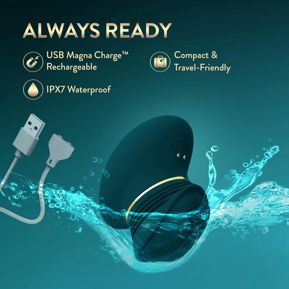 blush collection riana luxury silicone clitoral stimulator