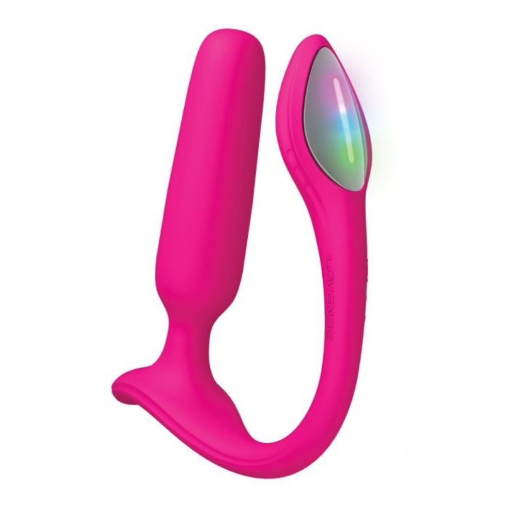 Lovense Lush Anal Vibrating Butt Plug Anal Trainer App-Controlled Long Distance Toy For Beginners