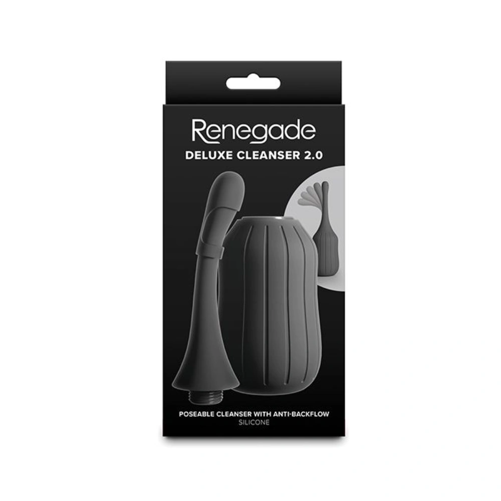 ns novelties deluxe cleanser 2.0 body-safe silicone device