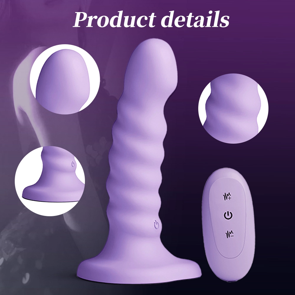 ns novelties 5 inch ribbed silicone vibrating dildo
