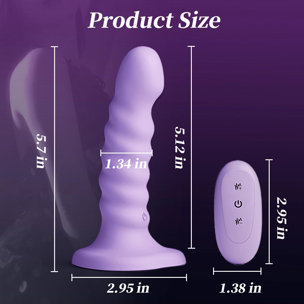 ns novelties 5 inch silicone dildo suction cup vibrating