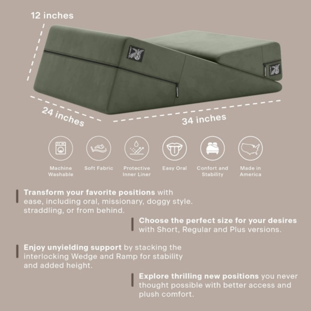 liberator wedge ramp combo sex pillow sex cushion easy use