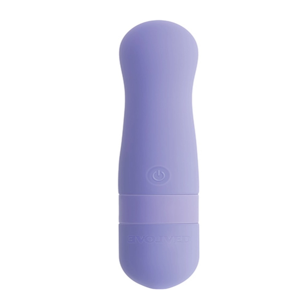 Evolved Novelties Squishy Bullet Clitoral Vibrator Clitoris Stim 7 Speeds Silicone Massager