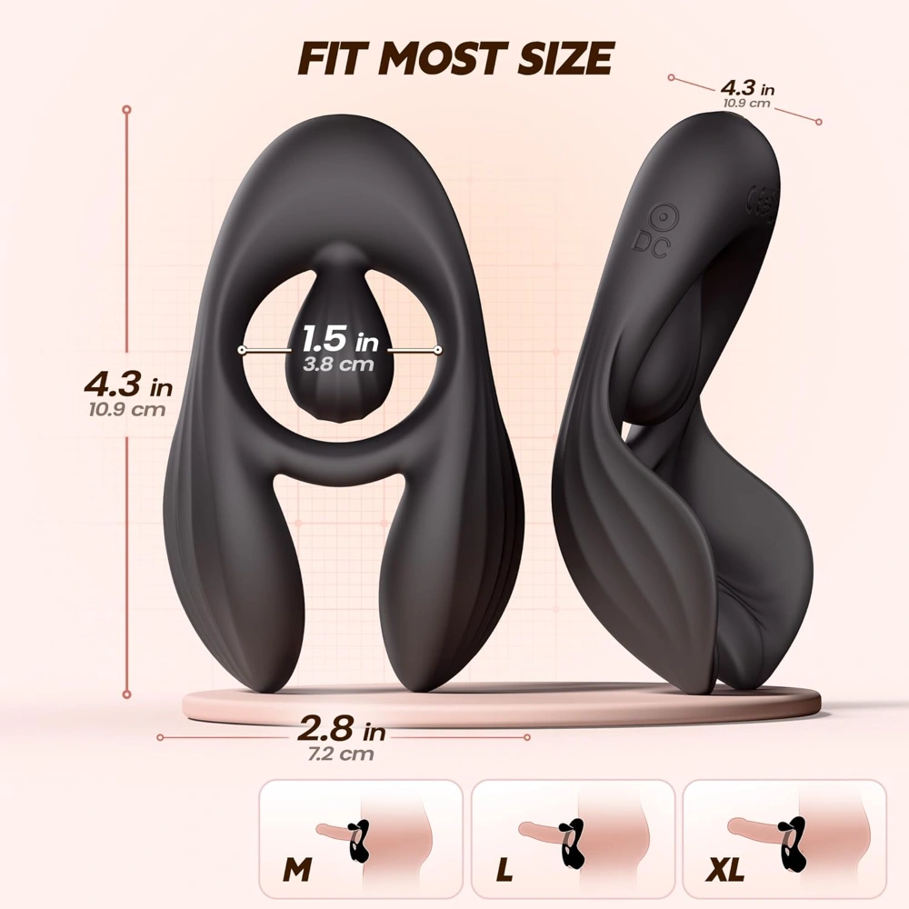 venusfun remote dual testicle vibe