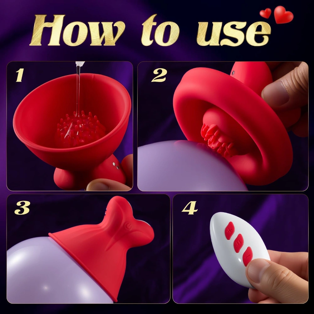 venusfun nipple stimulator massage rotating toy
