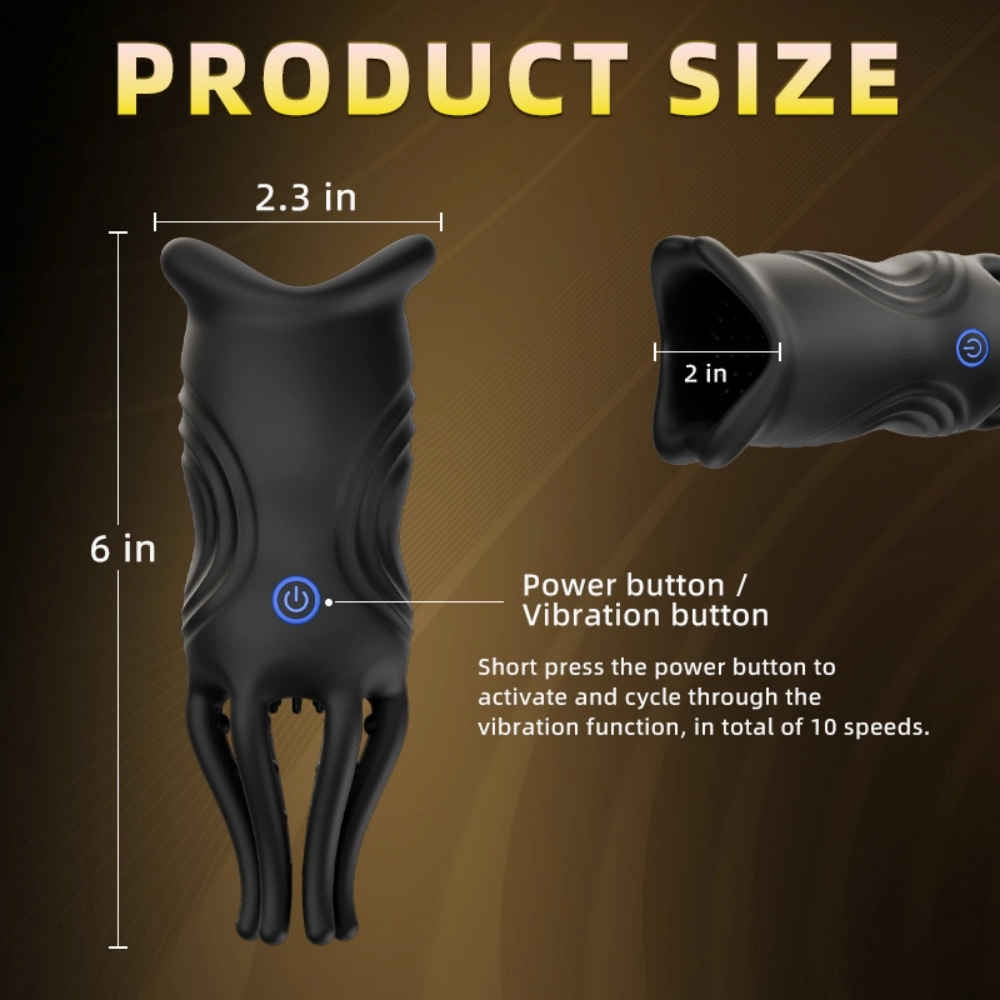 venusfun bidirectional vibe oral stim male masturbator new type