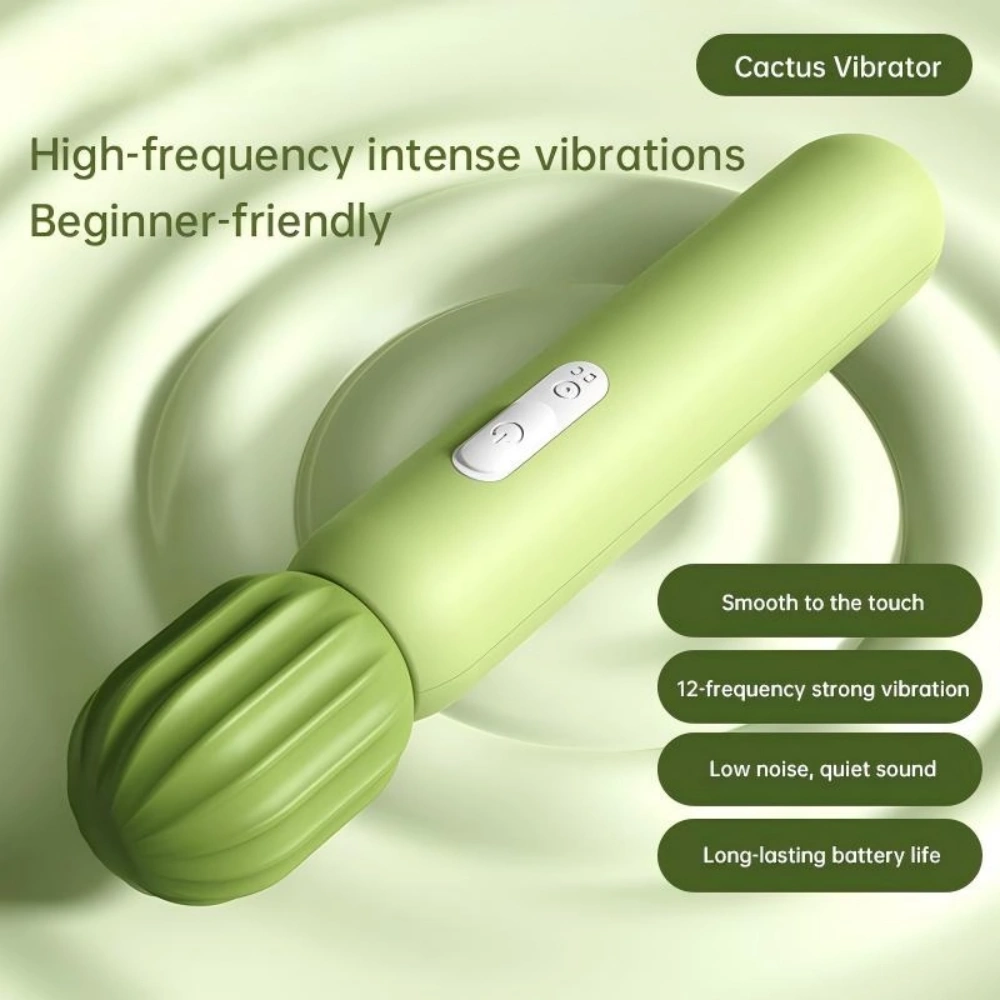 venusfun cactus vibe clitoris vibrator av wand safe material