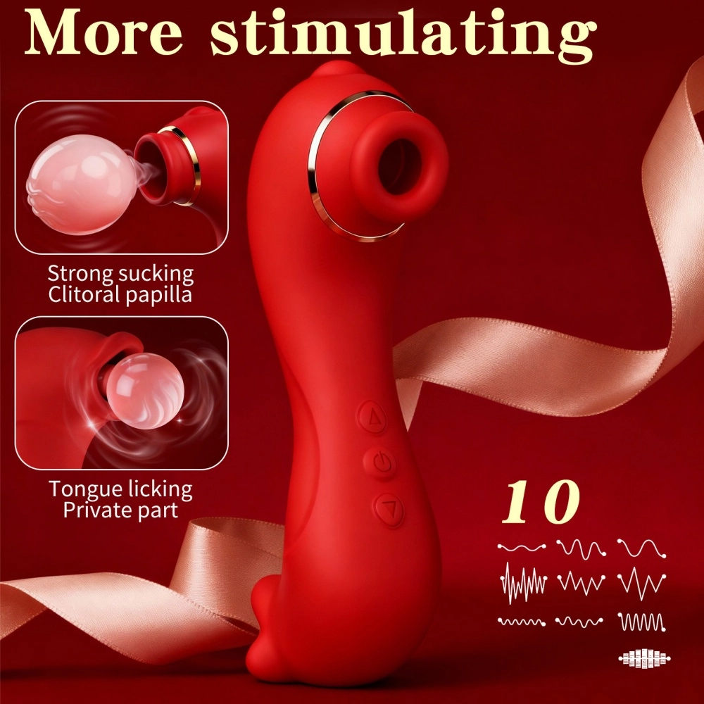 venusfun dual ended clitoral sucking vibrator waterproof
