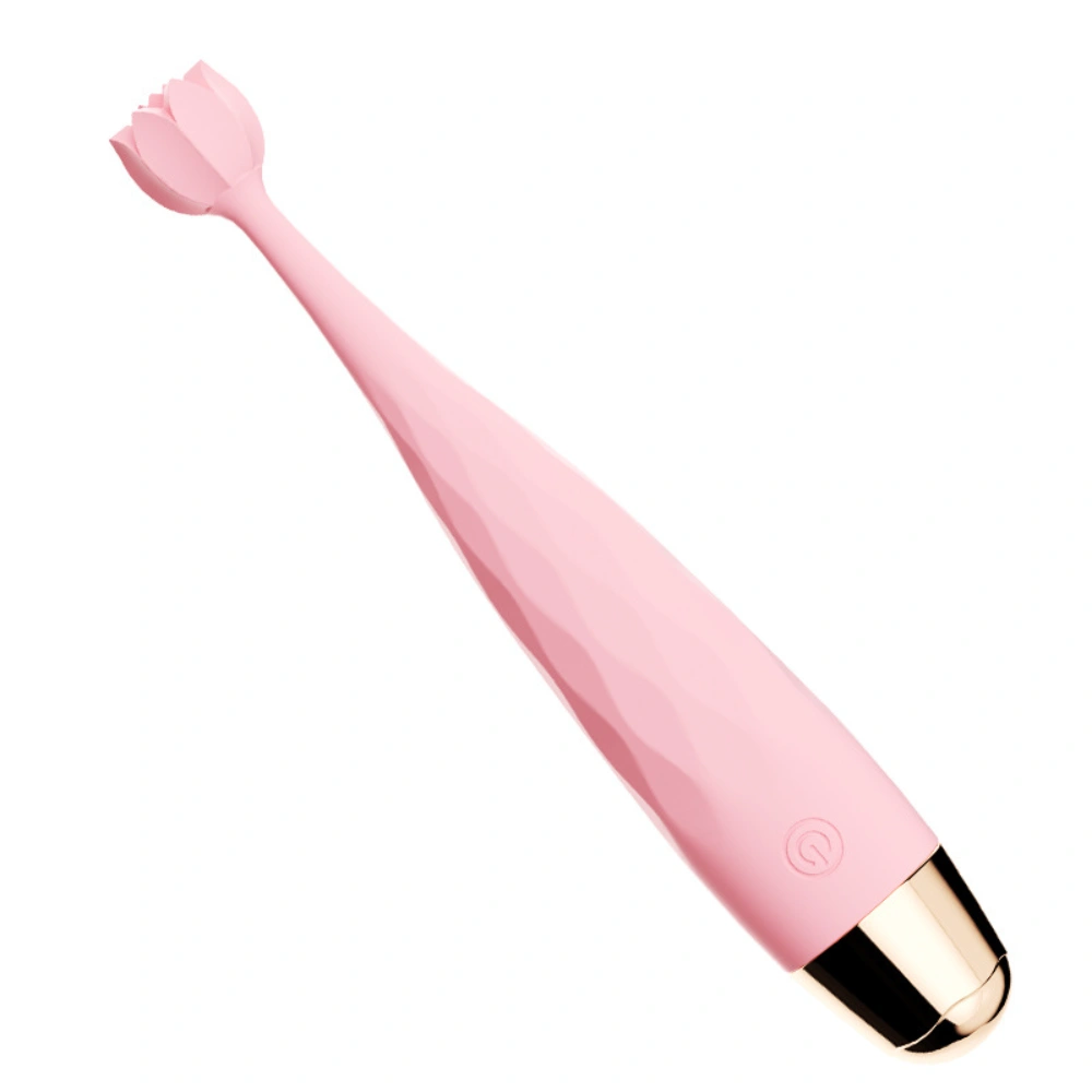 lotus quiet vibrator for women heating silicone design