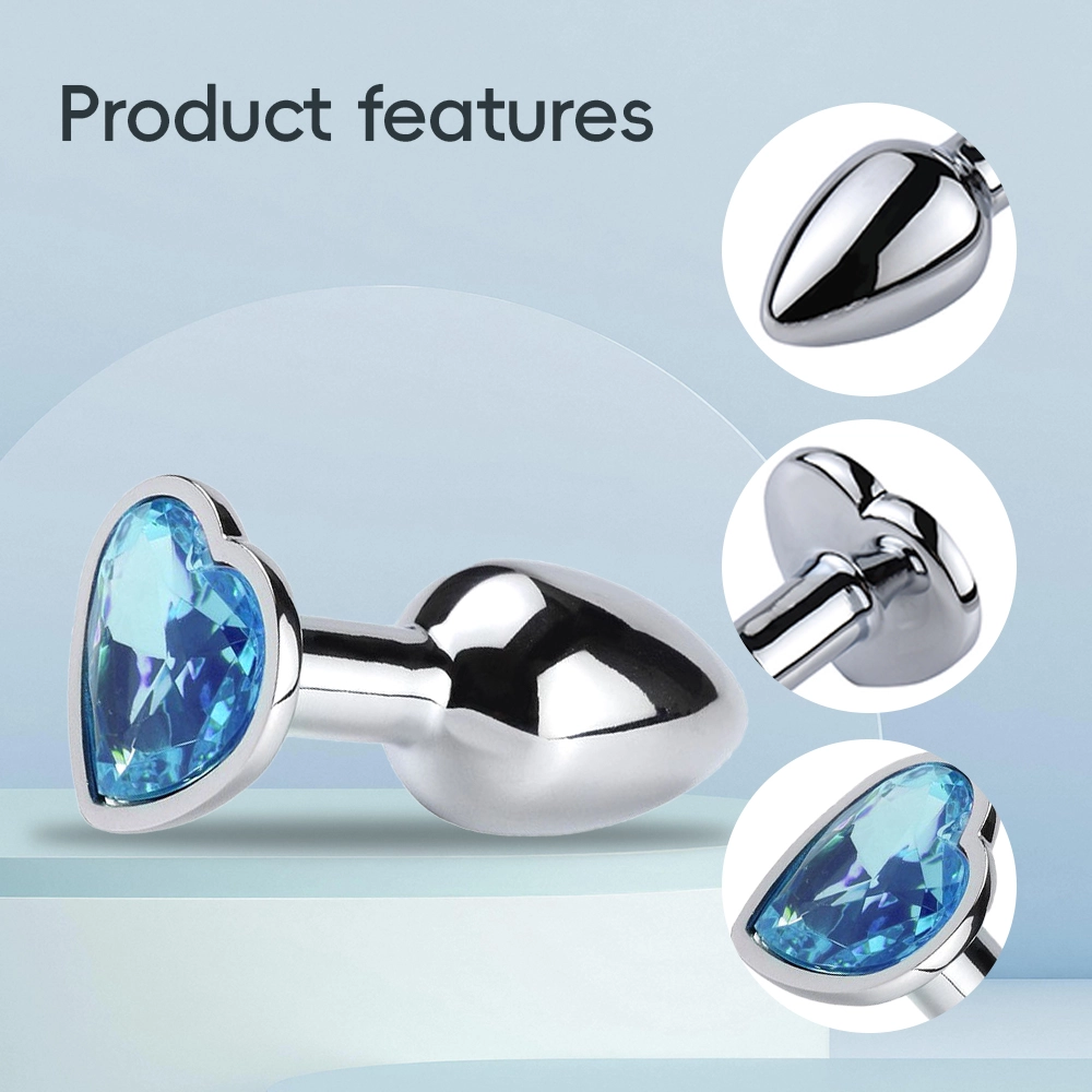 venusfun metal anal plug butt plug beginner safe material