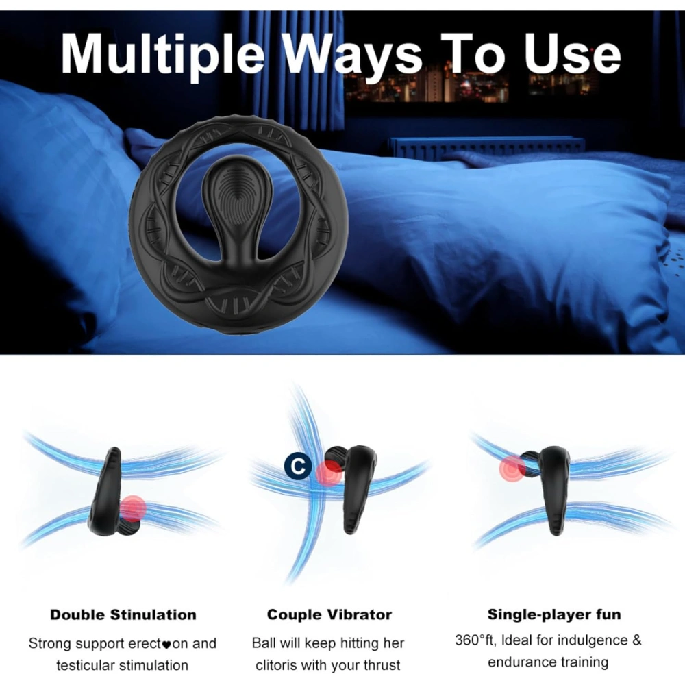 venusfun wearable app vibrating cock ring