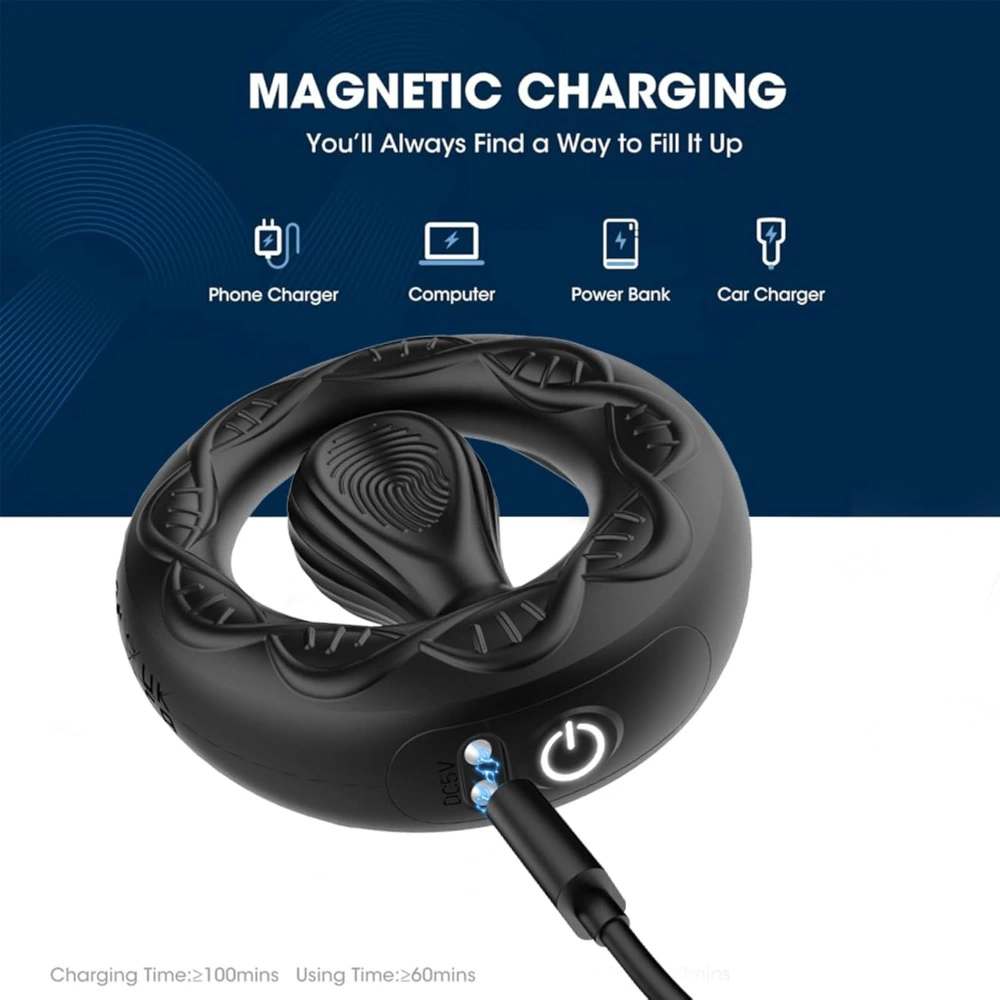 venusfun couples vibrating cock ring silicone