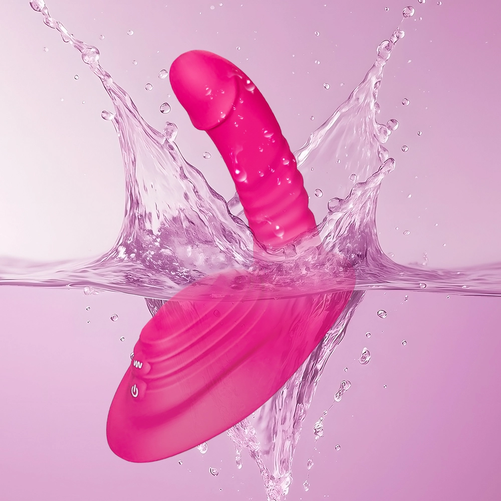 venusfun strap on riding dildo vibrating waterproof