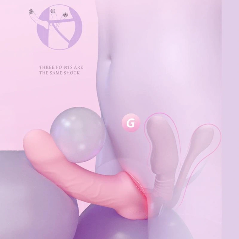 venusfun wearable double end dildo silicone design