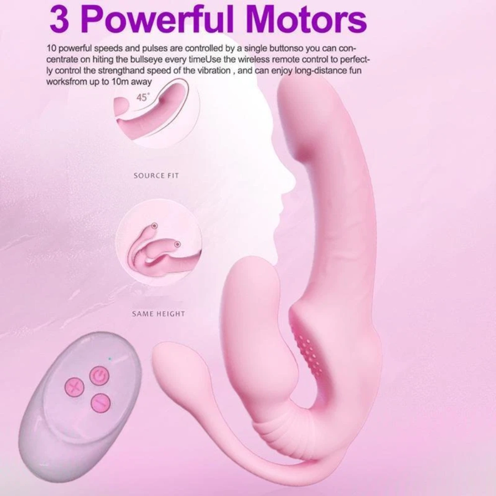 venusfun triple motor wearable dildo remote control