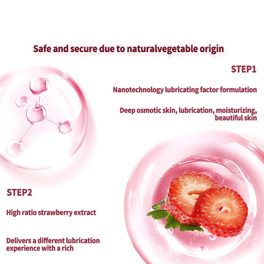 wet stuff water based strawberry lubricant smooth texture