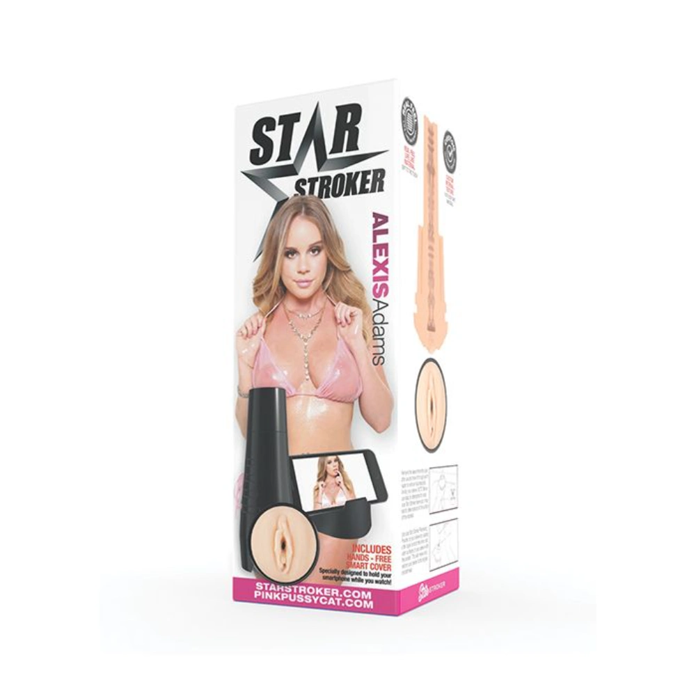 Pornstar Signature Series Alexis Adams Pussy Stroker Hard Case Blow Job Stroker for Men