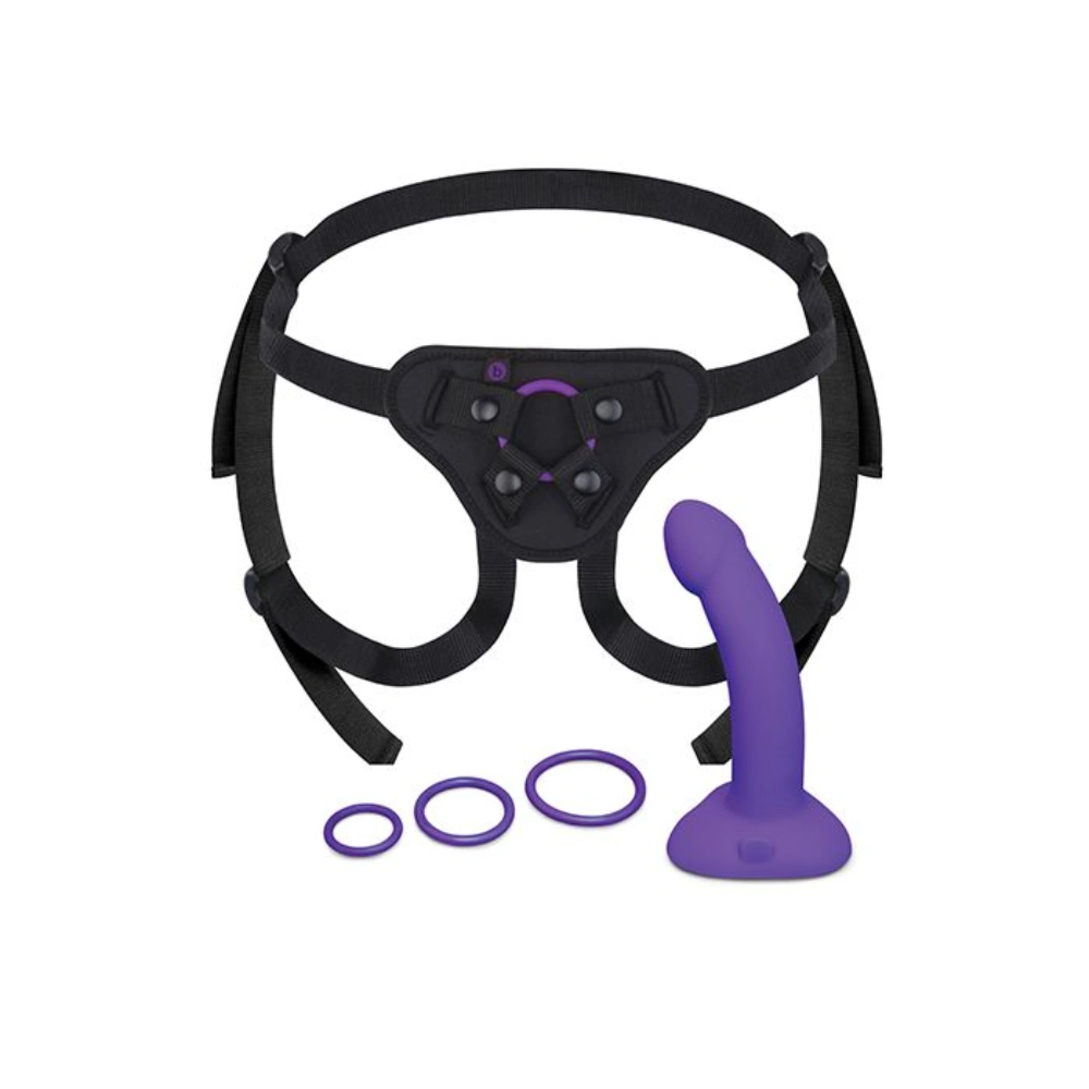 b-vibe silicone strap on kit g spot prostate play