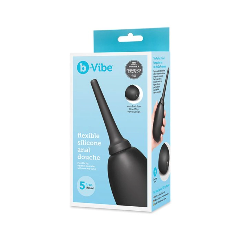 b-vibe anti-backflow silicone anal douche