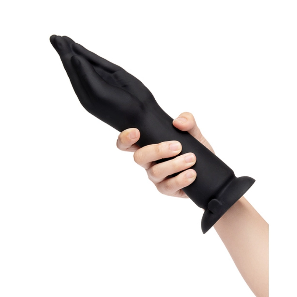 b vibe vibrating hand shaped fisting dildo safe material