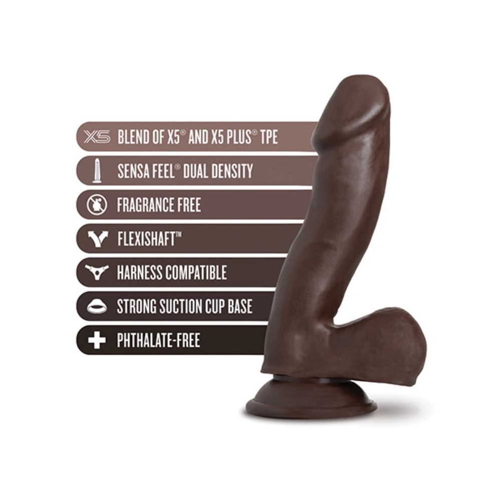 blush au naturel troy 6 inches ultra realistic dildo real feeling