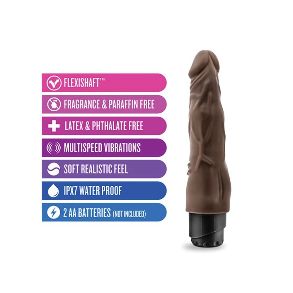 blush dr skin cock vibe ribbed dildo