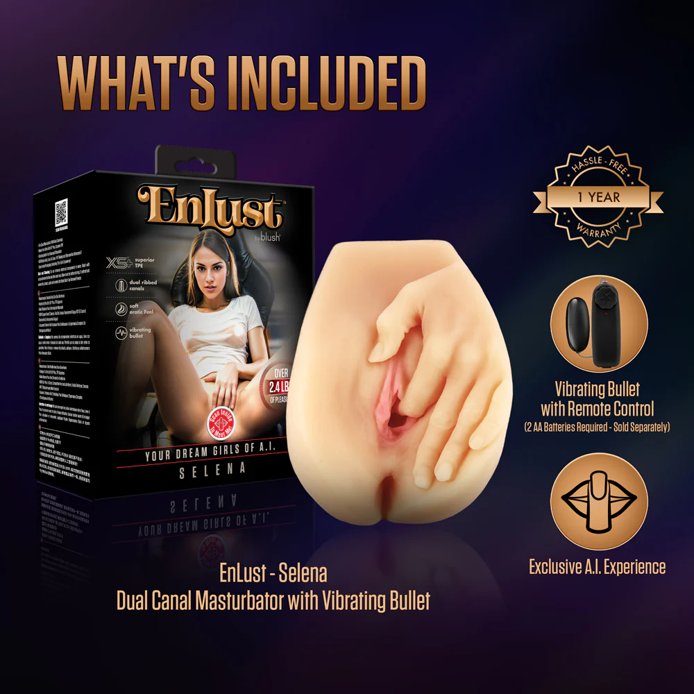 blush enlust selena realistic masturbator best quality