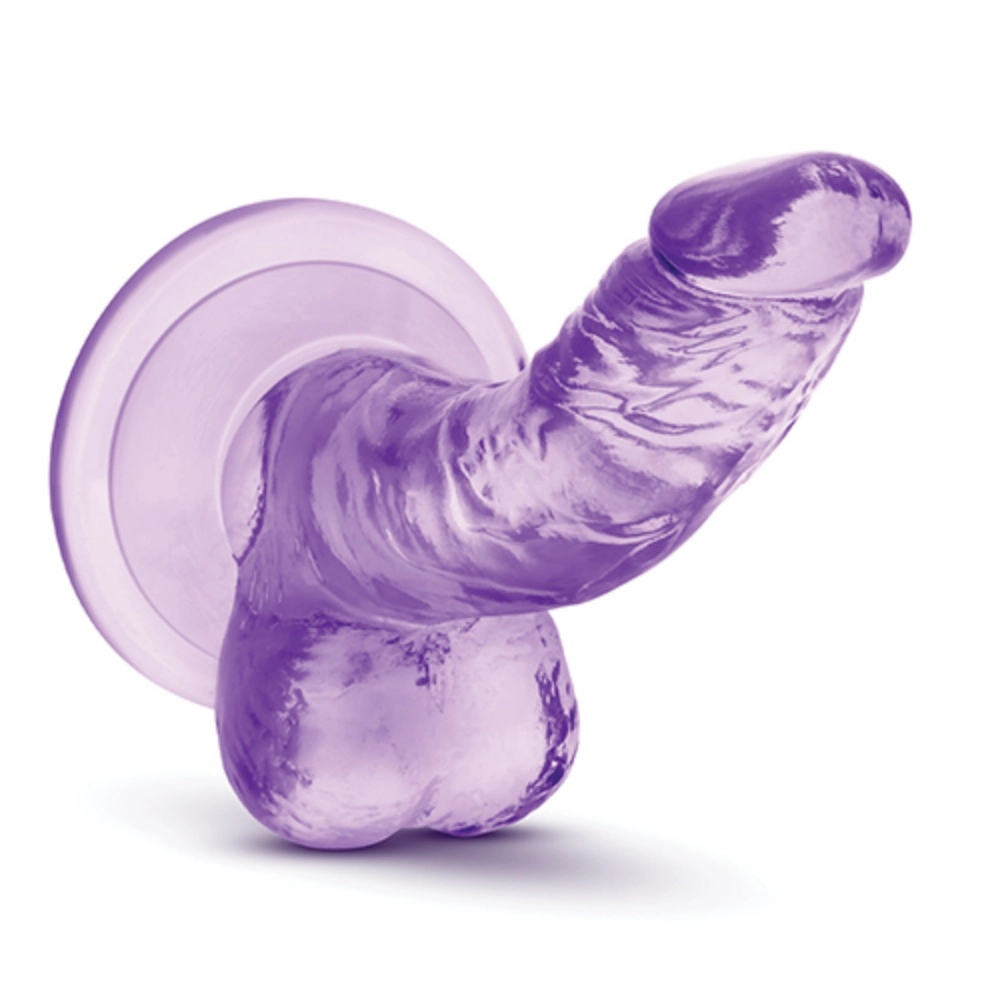 blush naturally yours 4 in mini suction cup dildo for beginner