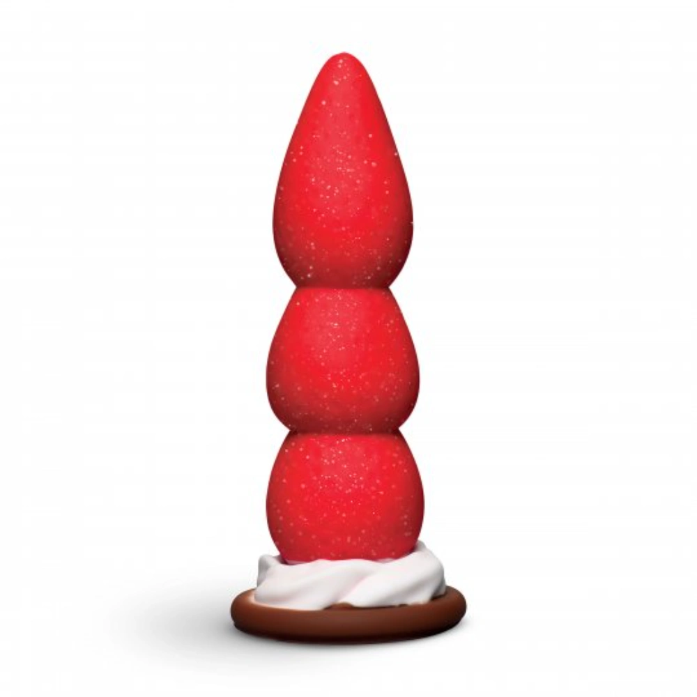 simply sweet strawberry cream fantasy dildo