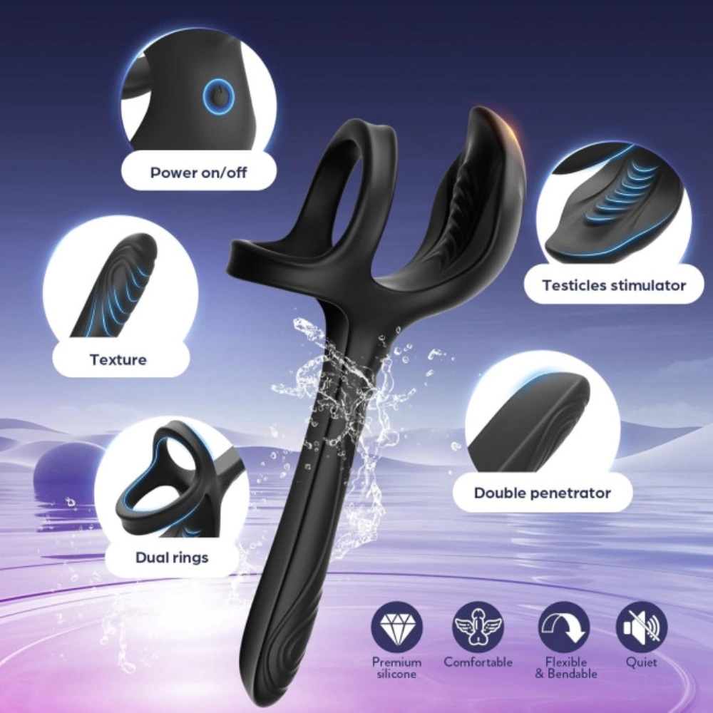 venusfun couples intimacy vibrating cock ring