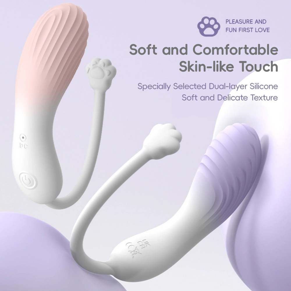 venusfun cute neko paw themed egg vibrator waterproof
