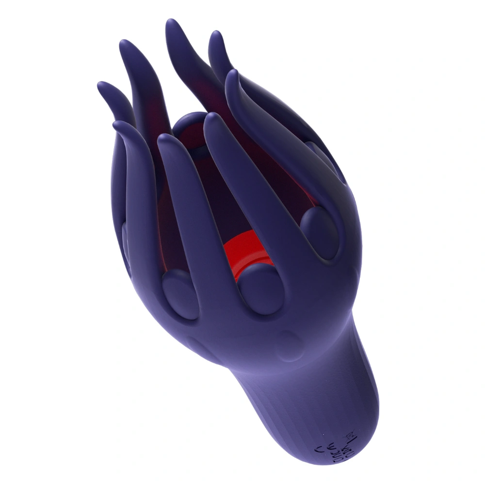 Venusfun Licking Tongue Male Masturbator Electric Dual Stimulator Silicone Penis Trainer