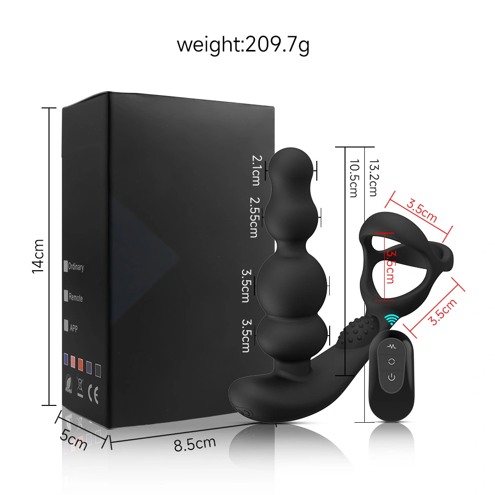venusfun app controlled wearable vibrating anal plug with remote