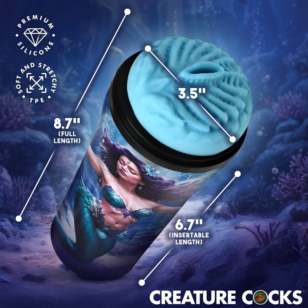 creature cocks maven mermaid stroker waterproof