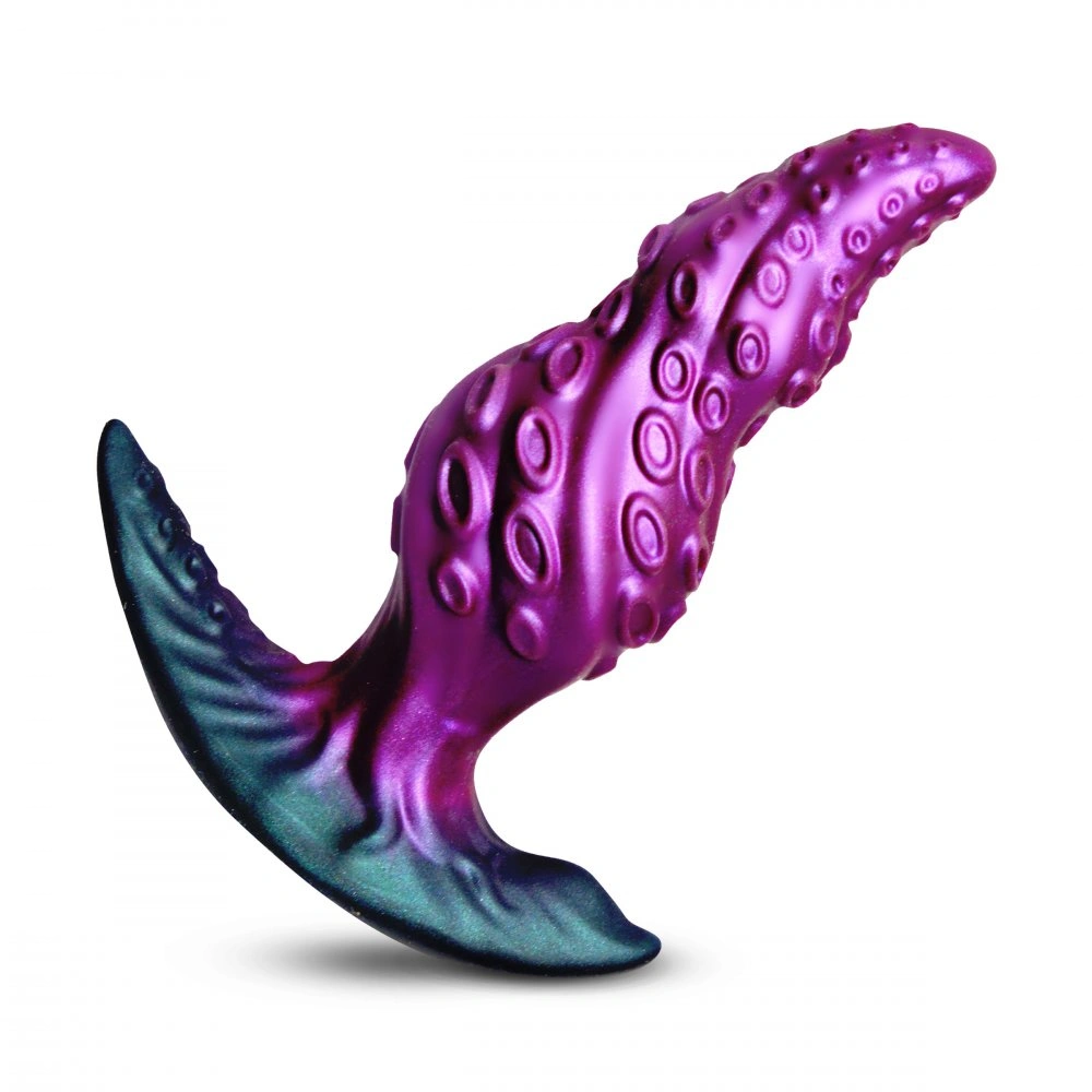 creature cocks octo-twist silicone butt plug fantasy plug