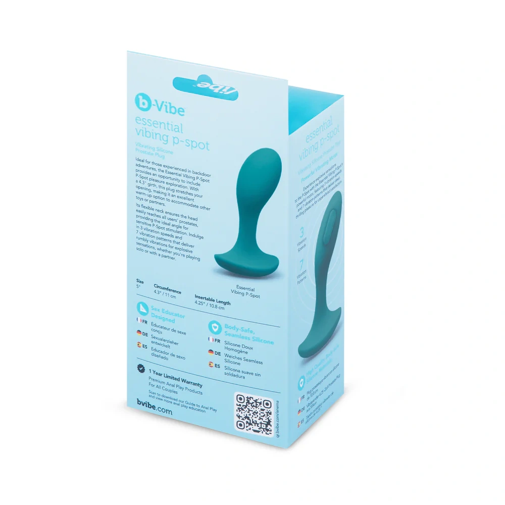 b vibe essential vibing p spot plug easy use