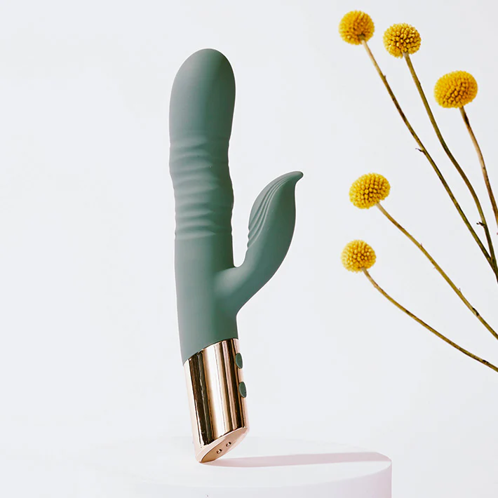 evolved the shimmy spiral shaft rabbit vibrator