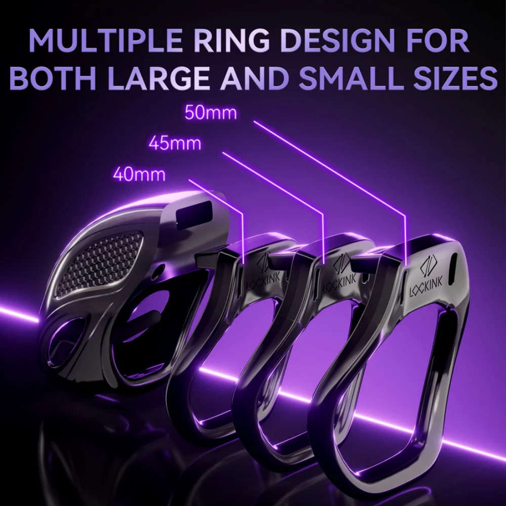 lockink sting e stim male chastity cage waterproof