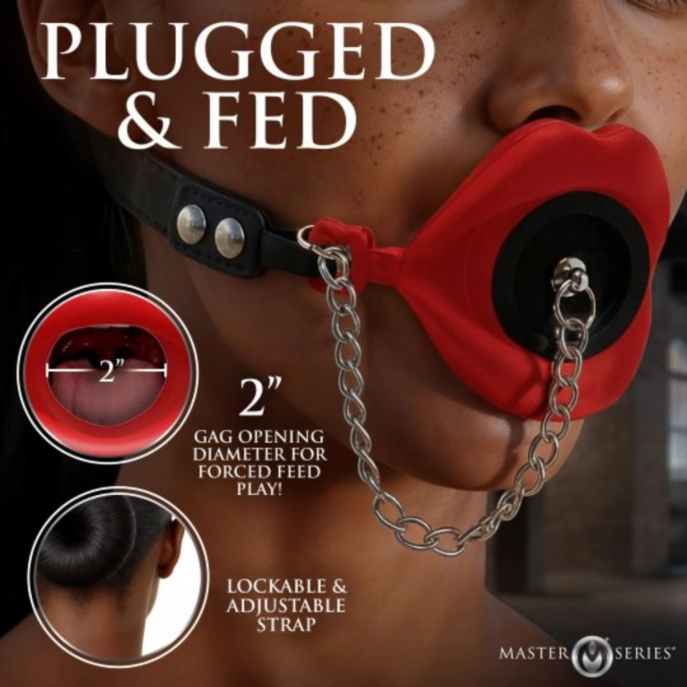 xr brands master series plugged feeding gag best quality