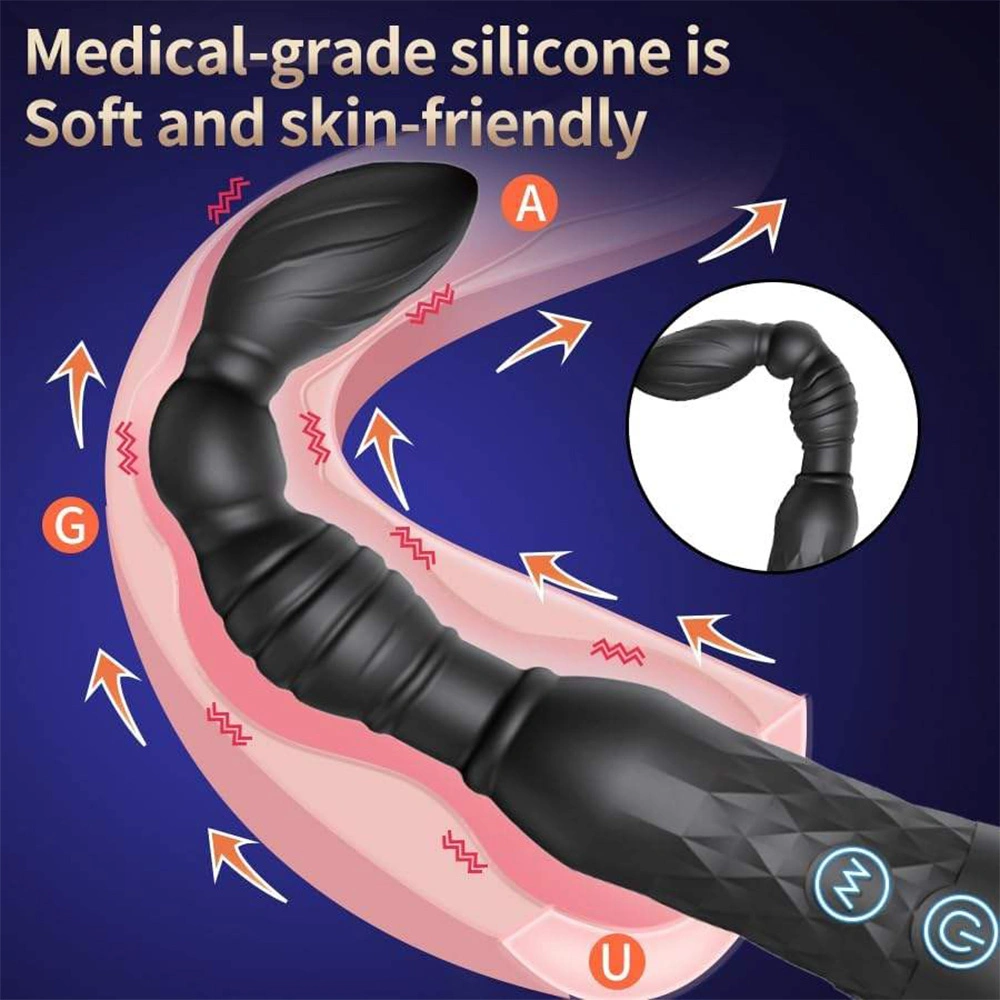 venusfun mini beaded vibrating prostate massager waterproof